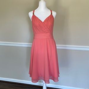 Salmon dress